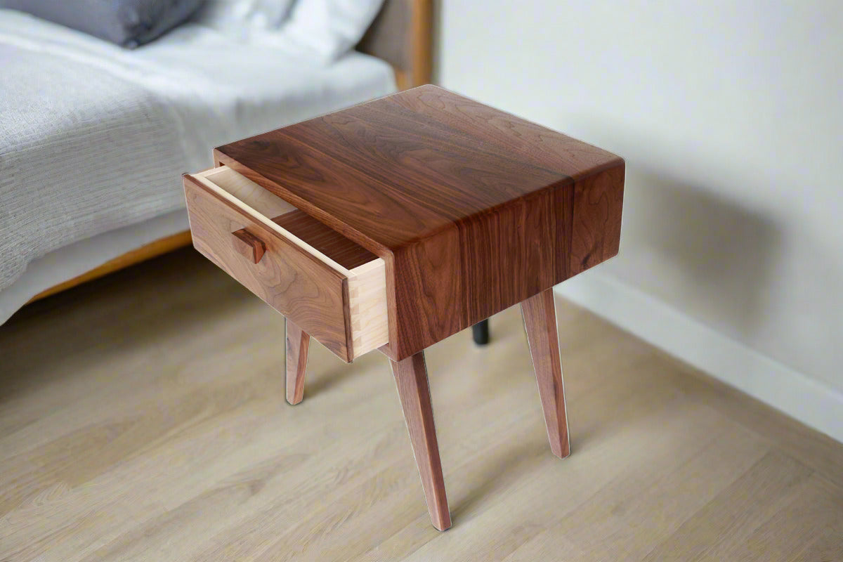 Black Walnut Side Tables (per pair)