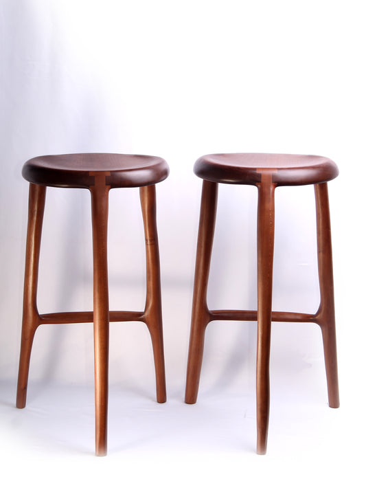 Sculpted Bar Stools