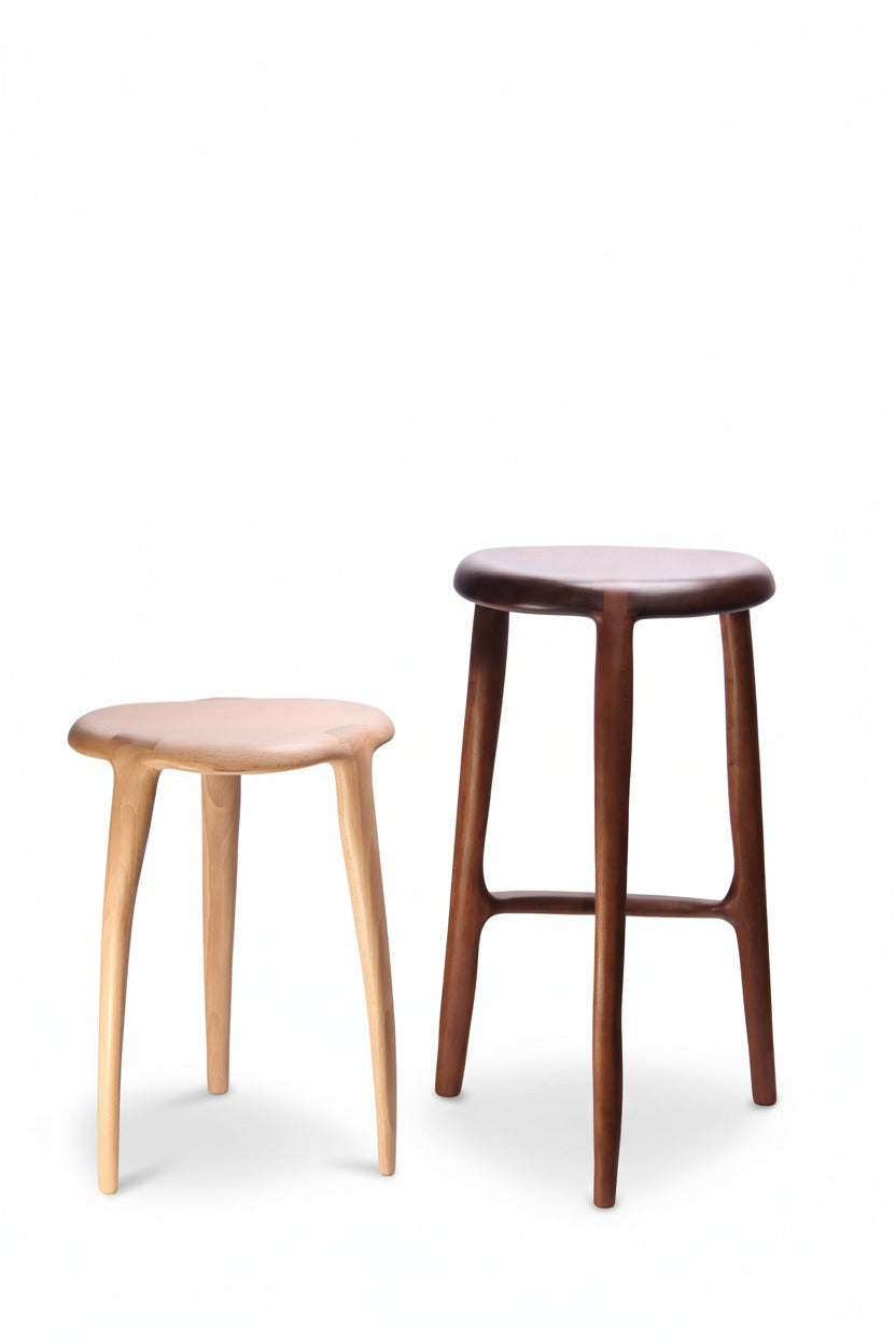 Sculpted Bar Stools